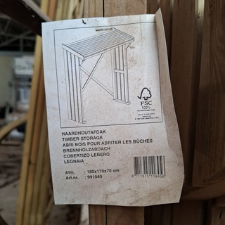 Haardhoutafdak, Grenen