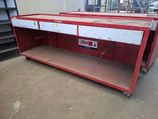 Verrijdbare werkbank