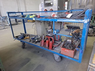 Verrijdbare werkplaats stelling