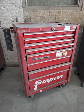 Gereedschapswagen met inhoud Snap-on