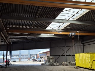 Bovenloopkraan met loopkat , Abus