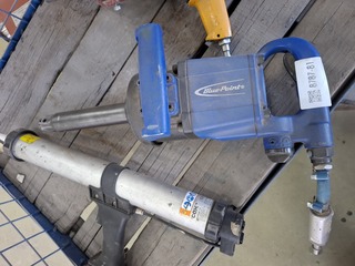 3x Pneumatisch gereedschap