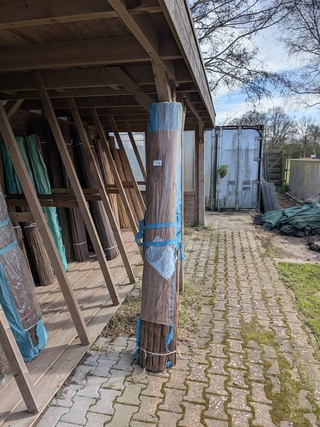 3x  Rol boomschorsmat