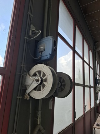 2x Luchthaspel en 1x stroomhaspel o.a. Nedermann