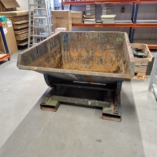 Kiepbak heftruck, Kruizinga, Blauw