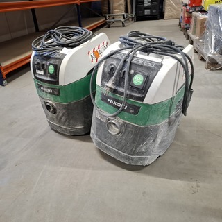 2x Bouwstofzuiger, Hikoki, RP 350YDM