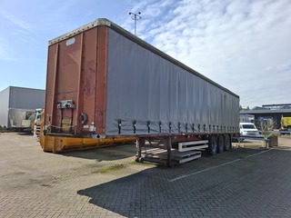 Vrachtwagen trailer van Hool, 3B2014, bouwjaar 2002