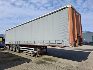 Vrachtwagen trailer van Hool, 3B2014, bouwjaar 2002