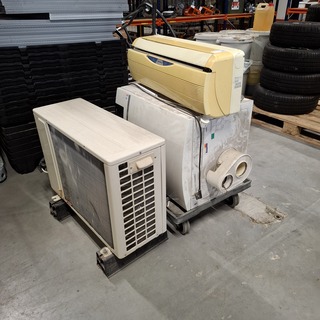 Airco binnen en buitenunit en CV ketel, O.a. Panasonic En Nefit