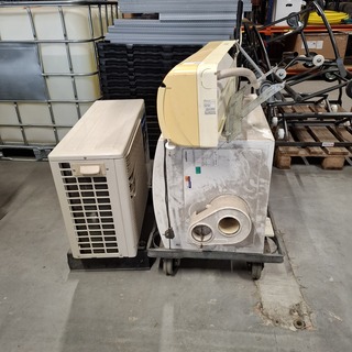 Airco binnen en buitenunit en CV ketel, O.a. Panasonic En Nefit