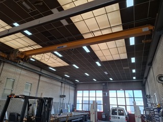Bovenloopkraan met takel, Abus, 5T