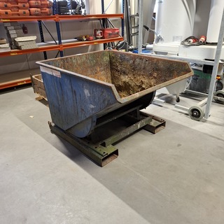 Kiepbak heftruck, Kruizinga, Blauw