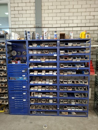 Grijpvoorraadstelling met inhoud Berner