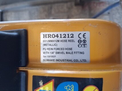 2x Luchthaspel en 2x stroomhaspel, O.a. Nedermann