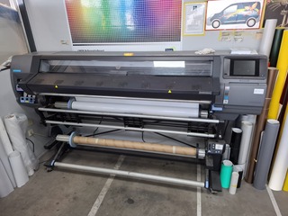 Grootformaat printer HP, Latex 300, bouwjaar 2023