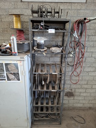 Werkplaatskast en materiaalstelling