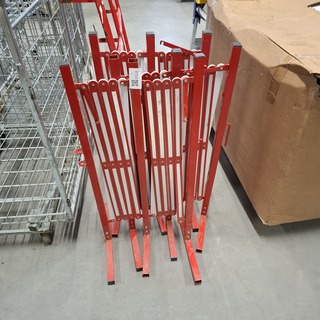 3x Afzet hek uitklapbaar