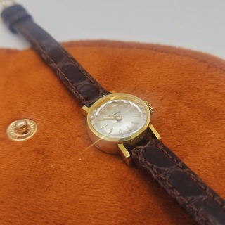 Fortis mechanisch dameshorloge met goudkeurmerk