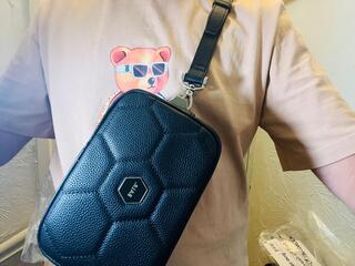 BALR. Crossbody bag hexagon padded bag – New in plastic