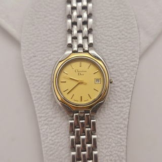 Christian Dior two tone horloge