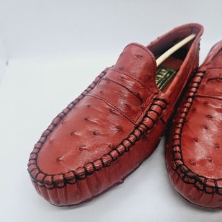 Cavalli dames instappers van struisvogelleer – Maat 37