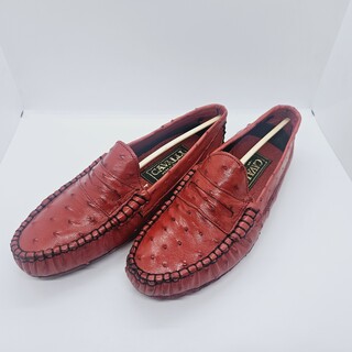 Cavalli dames instappers van struisvogelleer – Maat 37