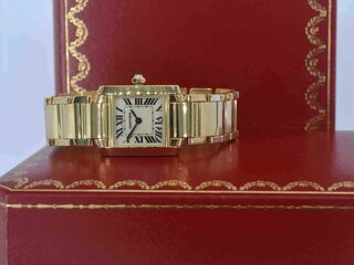 Cartier - Tank Francaise goud