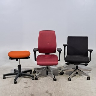 Ca. 33x Bureaustoel, O.a. Giroflex/Drabert