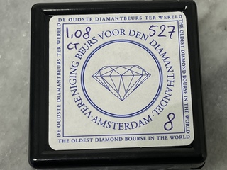 Diamant – 1.08 carat natuurlijke diamant