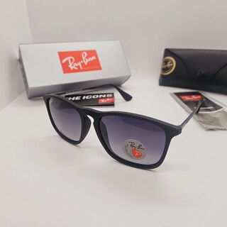 Rayban zonnebril Chris black gradient grey