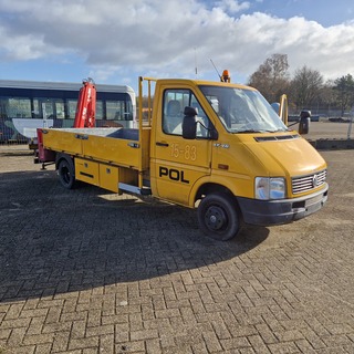 Bedrijfswagen, Volkswagen, LT46, geel
