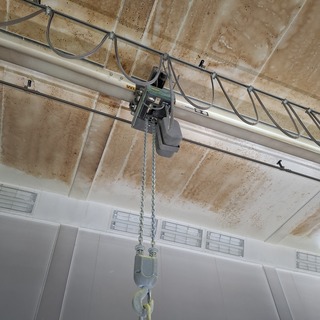 2x Elektrische kettingtakel met loopkat Verlinde, VL25