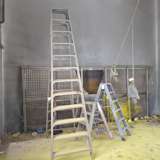 3x Aluminium werktrap