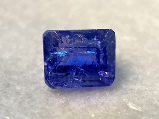 Tanzaniet – 6.29 carat natuurlijke tanzaniet