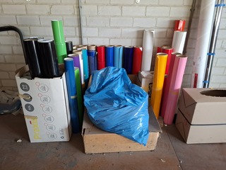 Partij vinyl- en of snijfolie