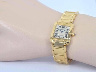 Cartier - Tank Francaise goud