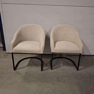 6x Eetkamerstoel, Rivièra Maison , Lincoln Textafoam Lodge