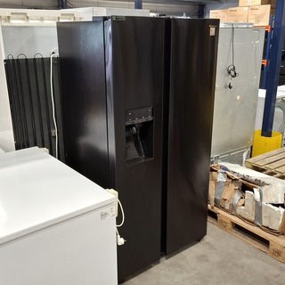 Amerikaanse koelkast, Hisense, RS694N4TFE | NoFrost | A+++, Zwart