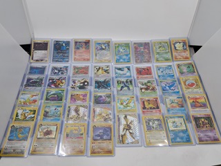 Ca. 44x Zeldzame Pokémon kaarten