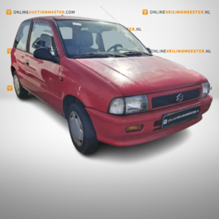 Personenauto, Suzuki, Alto, 1.0-16V Twist, rood, 2002