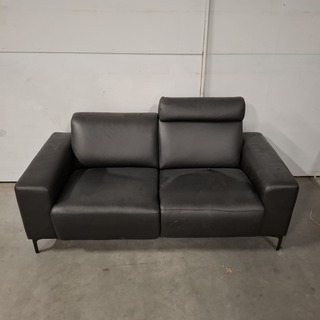 2-Zitsbank | Elektrisch verstelbaar, Zwart