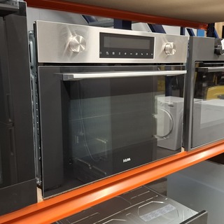 Inbouw combi magnetron/oven, Etna, CM450RVS, Grijs / Chroom, 2025