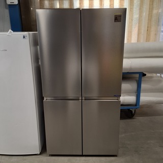 Amerikaanse koelkast, Hisense, RQ758N4SA/1 | NoFrost | A+++, Grijs / C