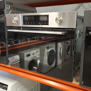 Inbouw combi magnetron/oven, Etna, CM450RVS, Grijs / Chroom, 2025