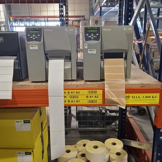 3x Etiketprinter, Zebra, S4M / ZT230