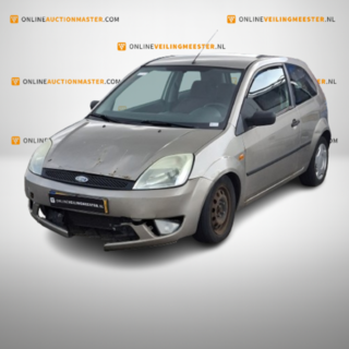 Personenauto, Ford, Fiesta, 1.3 Futura, Grijs, 2005