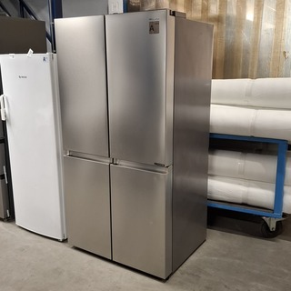 Amerikaanse koelkast, Hisense, RQ758N4SA/1 | NoFrost | A+++, Grijs / C