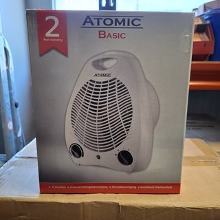 Ca. 32x Elektrische kachel, Atomic, Basic, Wit