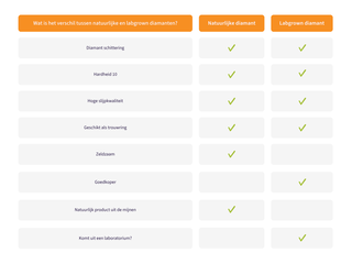 Witgouden solitair hanger met een diamant 1.00 carat, (lab grown), exc