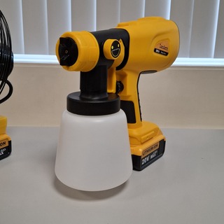 Accu Verfspuit | 20V, SanderZ, Geel, 2025